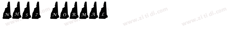 NH57 Normal 语言英文字体转换